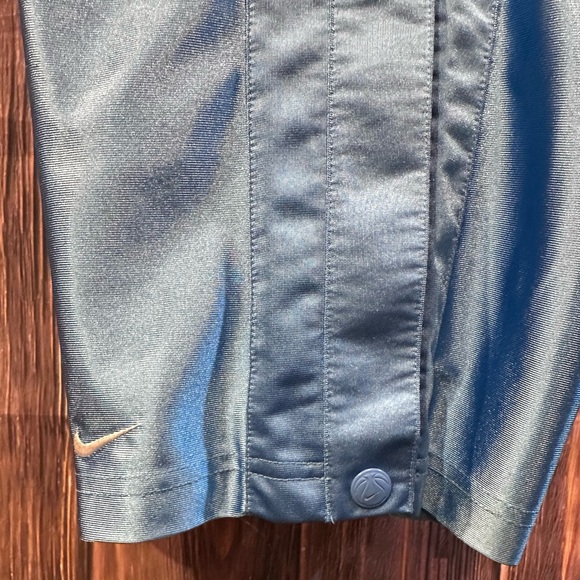 Nike Teal Polyester Basketball Warm Up Sweatpants - Picture 5 of 7